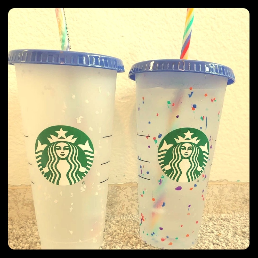 Starbucks Confetti Cold Cups